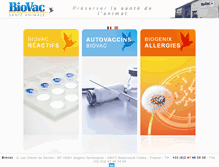Tablet Screenshot of biovac.fr